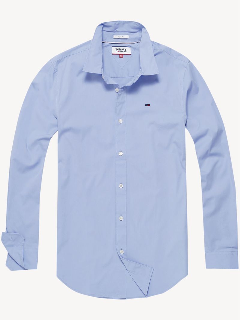 Camisa-de-algodon-elastico-y-corte-slim