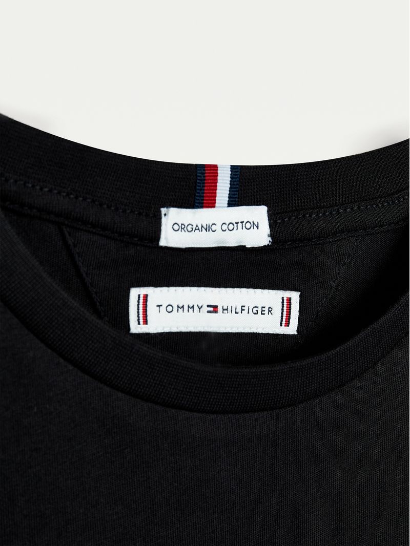 Tommy Hilfiger Essential Stripe tee S/S Camiseta para Niños