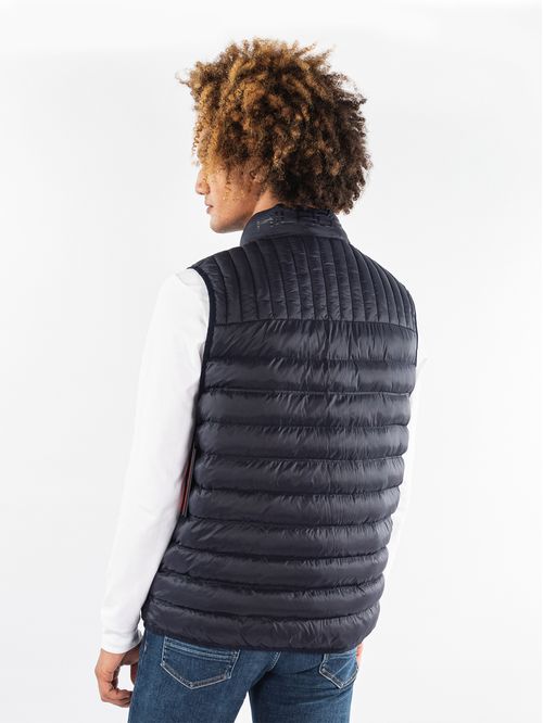 CHALECO C/E LT WGHT QUILTED VEST TRIBLOCK