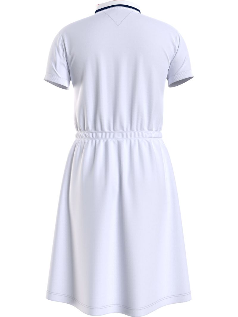 Tommy Hilfiger Essential Polo Dress S/S Vestido para Niñas 