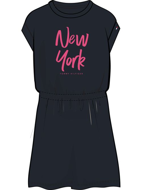 VESTIDO WCC TOMMY GRAPHIC DRESS S/S