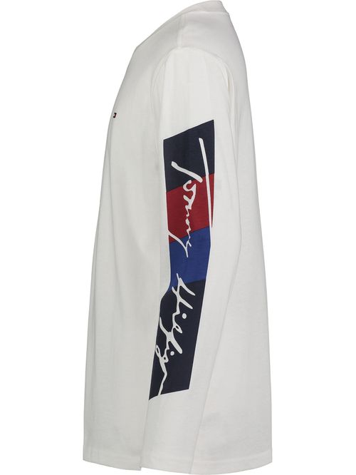 CAMISETA SCRIPT FLAG SLV LS TEE
