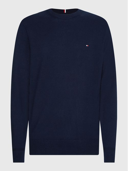 SWEATER PIMA ORG CTN CASHMERE CREW N