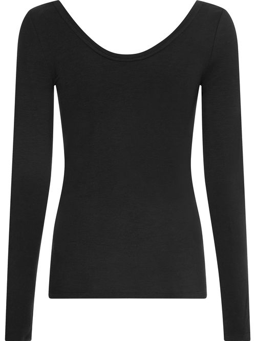 CAMISETA SLIM SOFT TENCEL SCOOP-NK TOP