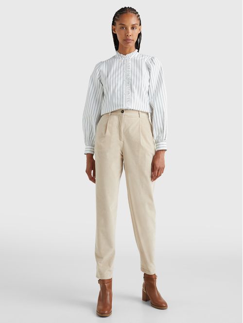 BLUSA CO PINSTRIPE FEMININ