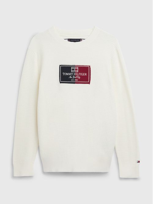SWEATER FLAG LABEL SWEATER