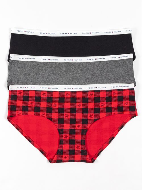 CALZON CLASSIC COTTN LOGO HIPSTER 3P