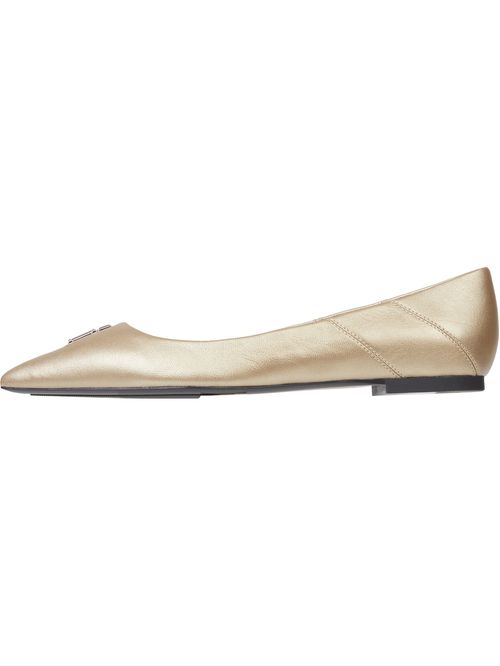 ZAPATOS POINTY CHIC BALLERINA GOLD