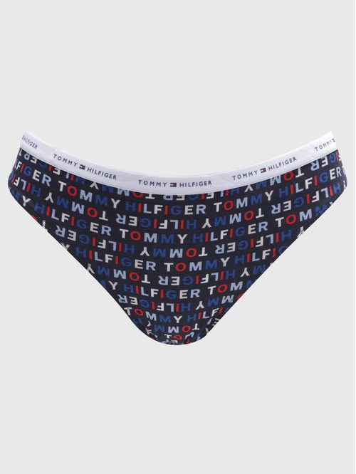 CALZON  CLASSIC COTTON LOGO THONG