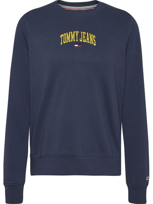 SWEATSHIRT TJW REG COLLEGIATE LOGO CREW