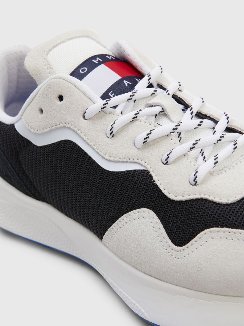 Zapatilla Tommy Hilfiger Tommy Jeans Runner Outsole Blanco