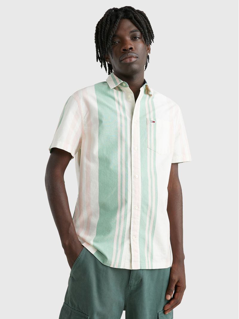 Tommy jeans deals bold stripe shirt