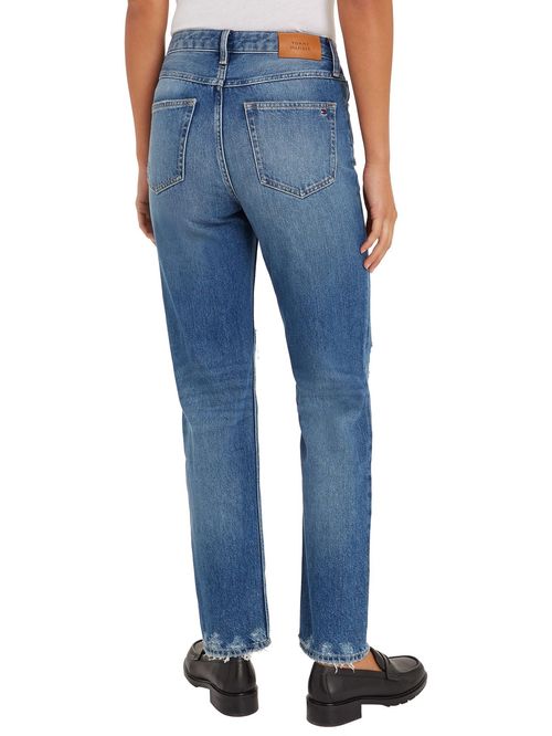 JEAN CLASSIC STRAIGHT HW A LEO WRN