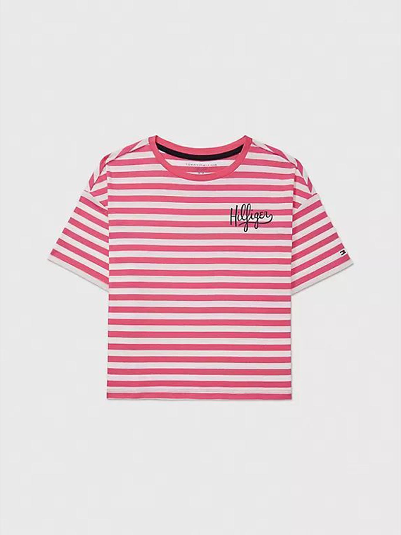 CAMISETA TOMMY HILFIGER STITCH TEE S/S NIÑA