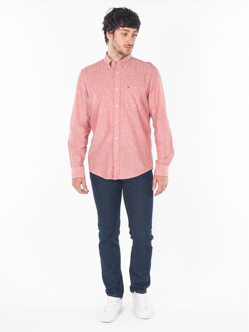 CAMISA M/L PORTER COTTON LINEN LS CF