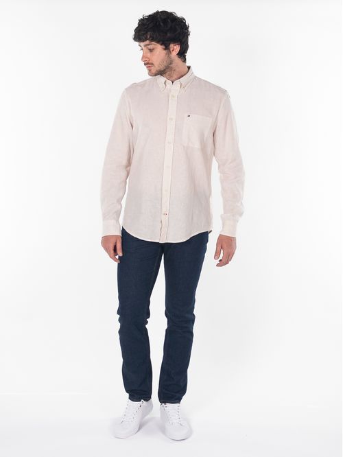 CAMISA M/L PORTER COTTON LINEN LS CF