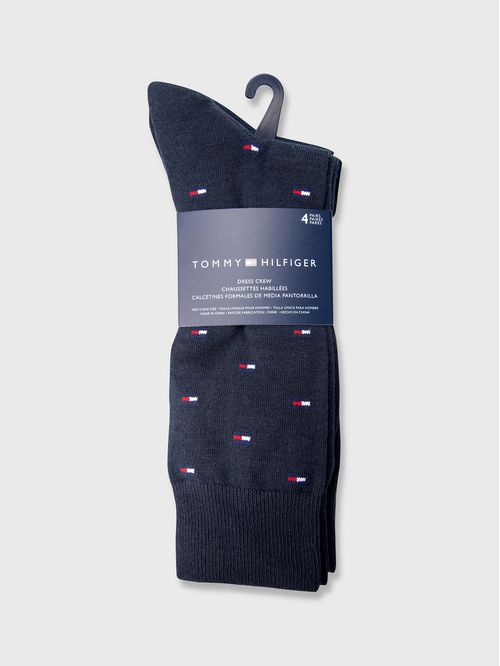 MEDIAS MENS 4PACK DRESS CREW TH