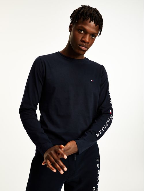 TOMMY LOGO LONG SLEEVE TEE