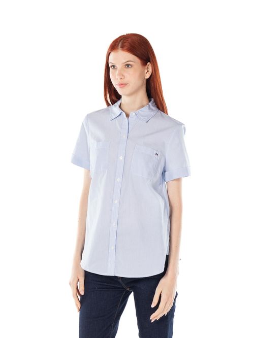 BLUSA CRNL STRIPE- CAMP SHIRT