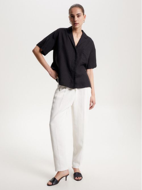 BLUSA LINEN SHIRT SS