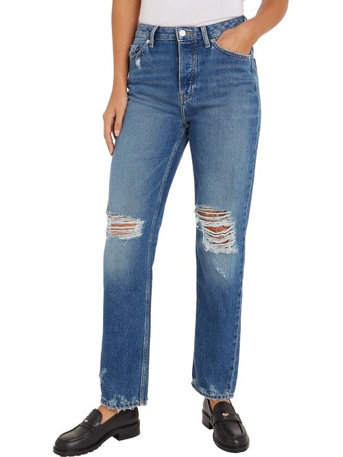 JEAN CLASSIC STRAIGHT HW A LEO WRN