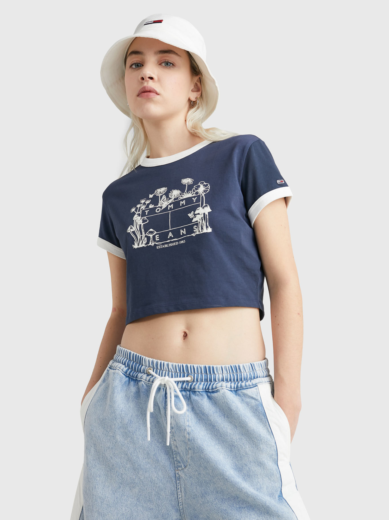 Top mujer tommy online hilfiger