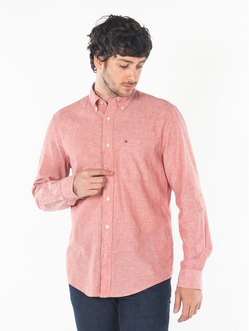 CAMISA M/L PORTER COTTON LINEN LS CF