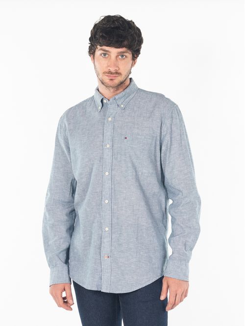 CAMISA M/L PORTER COTTON LINEN LS CF