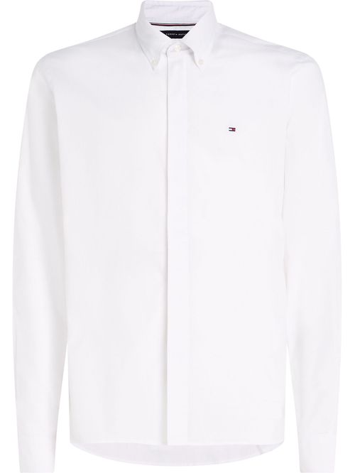 Camisa blanca best sale tommy hilfiger