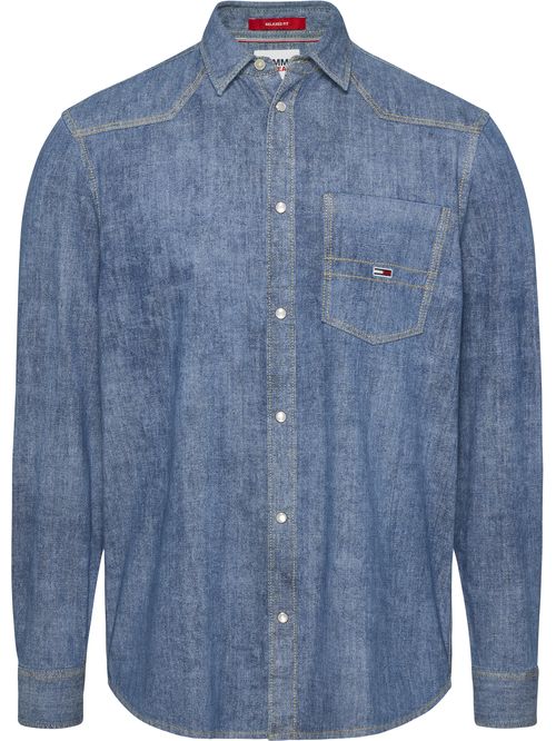 CAMISA TJM RLX WESTERN DENIM SHIRT TH