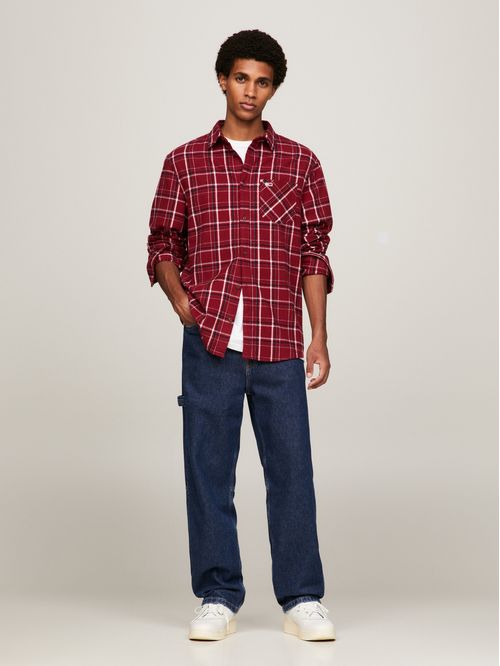CAMISA TJM CLSC CHECK POCKET SHIRT