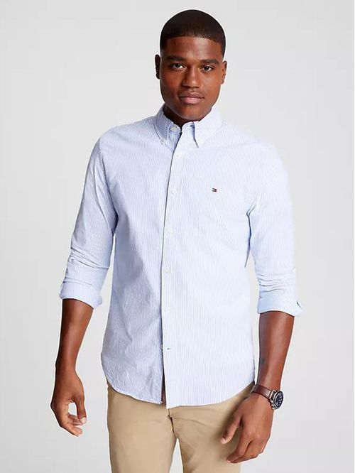 CAMISA M TOMMY STRETCH STRIPE OG OXFO