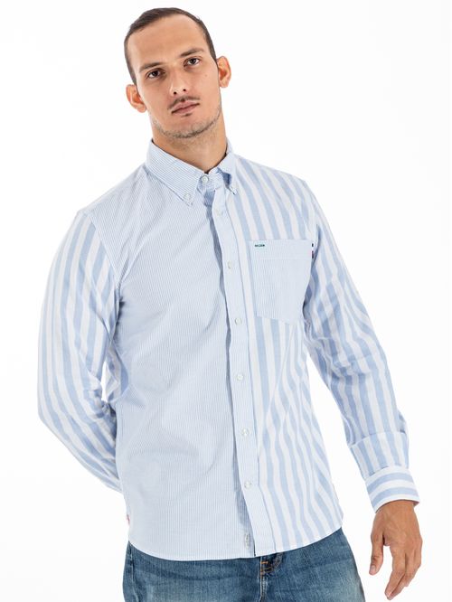 CAMISA M ITHACA BLOCKING RF SHIRT