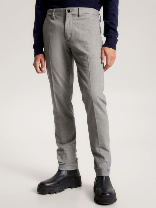 PANTALON BLEECKER FAKE SOLID WOOL LOOK