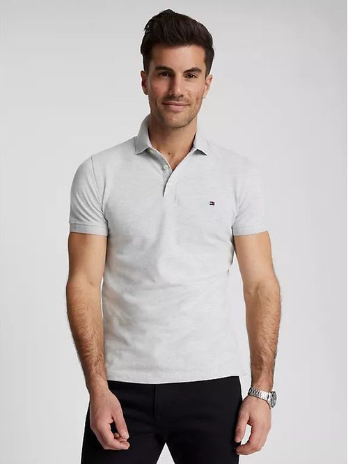 POLO M/C M STRETCH SLIM FIT TOMMY S/S P