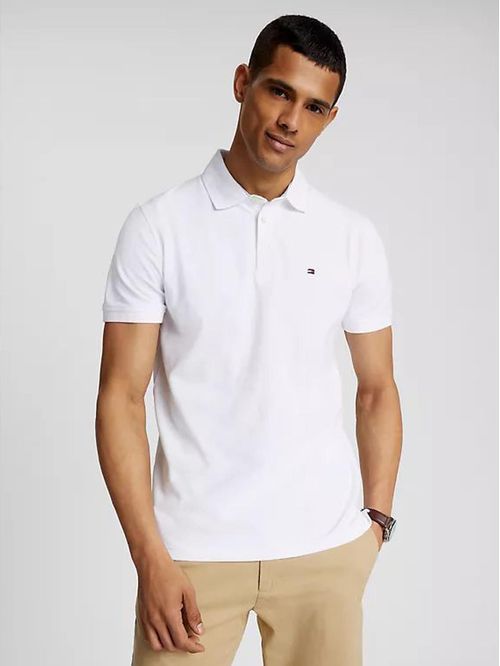 POLO M/C M STRETCH SLIM FIT TOMMY S/S P