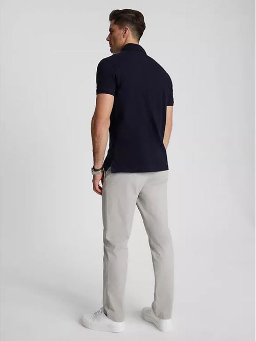 POLO M/C M STRETCH SLIM FIT TOMMY S/S P