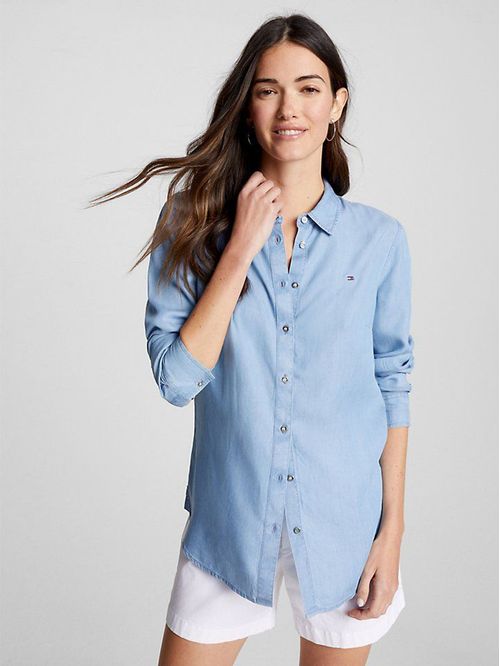 BLUSA W HERITAGE CHAMBRAY SHIRT