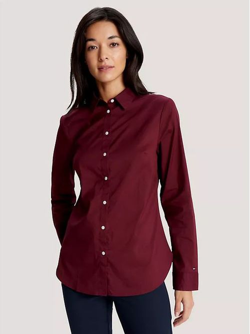 BLUSA W VIS FOULLARD FLEUR SHIRT LS