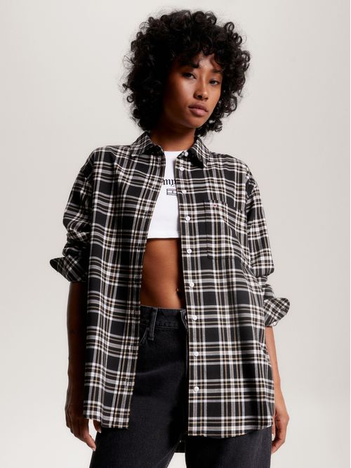 BLUSA TJW CHECK OVERSHIRT