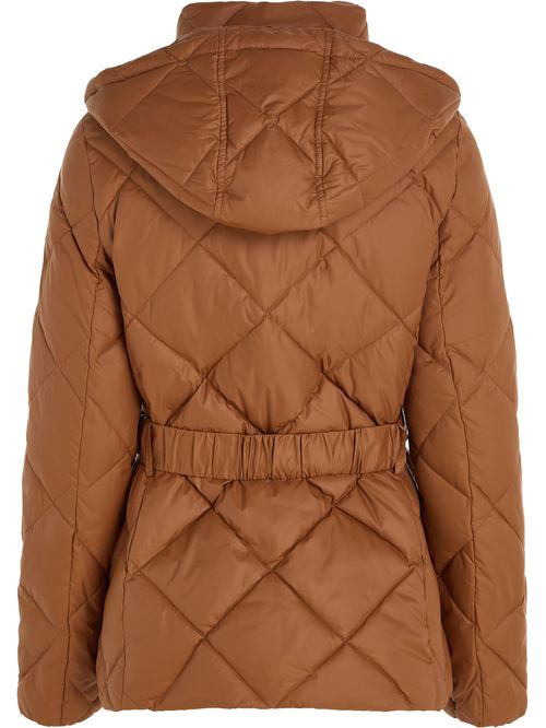 CASACA ELEVATED BELTED QUILTED JACKET