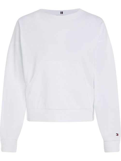 SWEATSHIRT RLX POPLIN MIX C-NK LS HWK