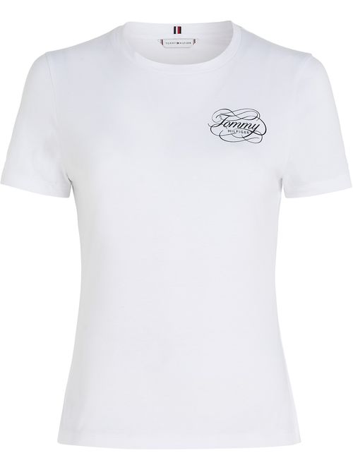 CAMISETA IM SLIM TOMMY SCRIPT TEE SS