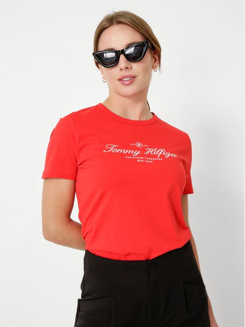 CAMISETA IM SLIM HILFIGER SCRIPT C-NK S