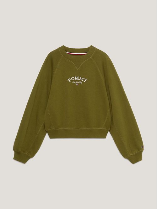 SWEATSHIRT TOMMY LOGO CREW SWEATSHIRT NIÑA