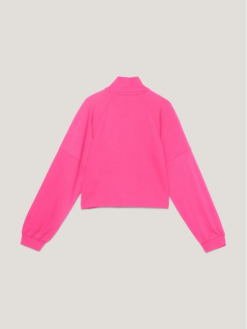 SWEATSHIRT HALF ZIP MOCK NECK SWEATSHIRT NIÑA