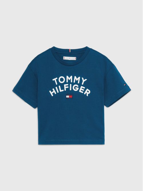 CAMISETA TOMMY HILFIGER FLAG TEE S/S NIÑA