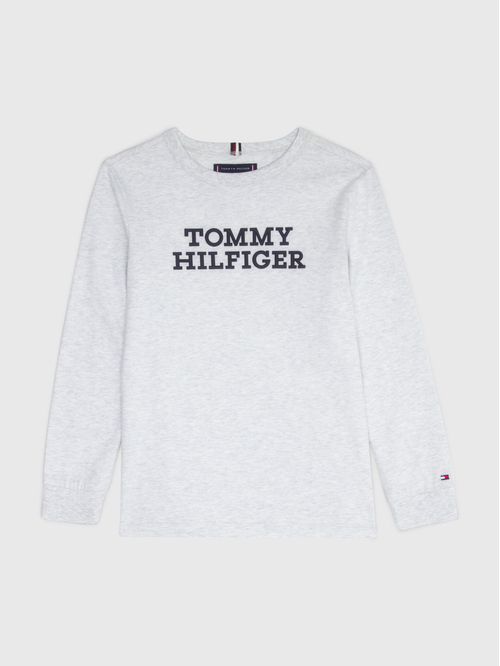 CAMISETA TOMMY HILFIGER LOGO TEE L/S NInO