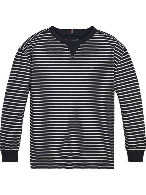CAMISETA ESSENTIAL STRIPES TEE L/S NInO