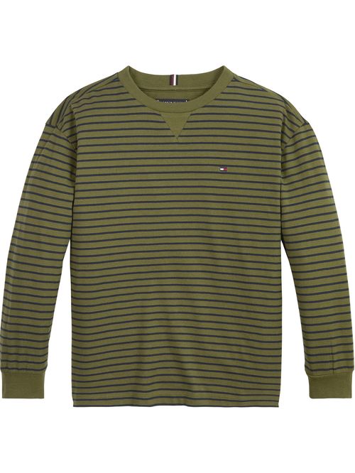 CAMISETA ESSENTIAL STRIPES TEE L/S NIÑO